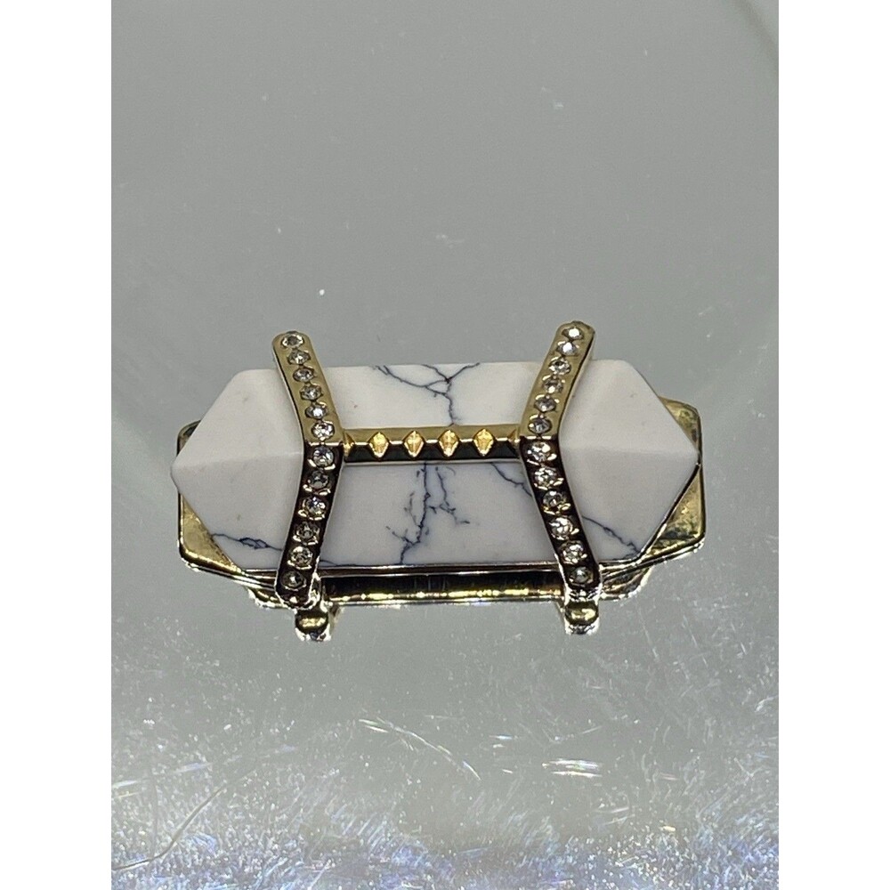 Keep Collective Howlite Geo Bar Limited Edition Retired Calming Soothing Stone